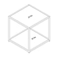 thumbnail image 2 of Table d'appoint avec Cadre métallique Bali de Dorel Home, 2 of 5