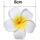 thumbnail image 2 of 50 Uds 2,4 "espuma blanca Frangipani hawaiano Plumeria Artificial sombrero de flores pinzas para el cabello para fiesta en casa decoración de vacaciones en la playa, 2 of 5