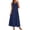 Navy, variant on Lenpel Womens Summer Maxi Tank Dresses Boat Neck Sleeveless Long Sundresses with Pockets Casual Loose Beach Vacation Clothes