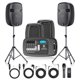 thumbnail image 1 of Sistema PA portátil CAICOUSTIC de 8 canales con Bluetooth 1500W, 1 of 7
