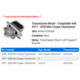 thumbnail image 2 of Transmission Mount - Compatible with 2017 - 2020 Mini Cooper Countryman 2018 2019, 2 of 2