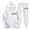 White, variant on Hooded Tracksuit Loungewear Sweatsuit with Pockets Jogging Suit Sets,Men's Tracksuit Plus Size Causal Long Sleeve Athletic Shirt Loose Designs Sweatsuit (Beige, L)