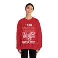thumbnail image 4 of Funny Saying Industrial Engineer Learning School Sa Gildan 18000 Sweatshirt, 4 of 4