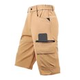 thumbnail image 4 of Zshosam Workout Shorts Men Men's Extreme Motion Crossroad Cargo Short for Summer (Khaki,L), 4 of 9