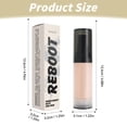 thumbnail image 3 of Concealer 8 Colors Of Liquid Foundation Refreshing And Moisturizing No Powder Sticking And No Makeup Removal Natural And Long Lasting Skin Care And Concealer 30ml, 3 of 9