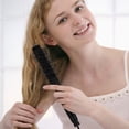 thumbnail image 4 of Luxshiny Hair Comb For Curls Black Nylon Heat Resistant 1Pack, 4 of 8