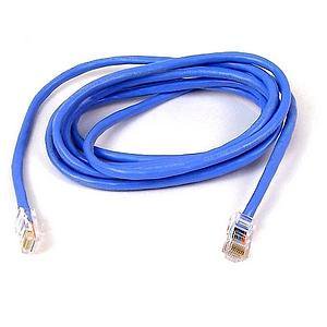 UPC: 0722868119419 | 25FT CAT5E BLUE PATCH CORD ROHS 0 MOQ-20