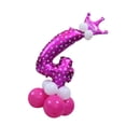 thumbnail image 4 of Láminas de Látex Número Suministros Shower Boda de Cumpleaños Decoración Navideña Número 4 BLESIY Conjunto de globos de números, 4 of 4