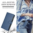 thumbnail image 5 of Samsung Galaxy S22 Ultra 5G Case ,Detachable Crossbody Lanyard Neck Strap Zipper Card Holders PU Leather Wallet Compatible with Samsung Galaxy S22 Ultra 5G Cover, 5 of 5