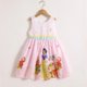 thumbnail image 2 of Vestido sin mangas de Elsa, chaleco con lazo estampado de dibujos animados de Frozen para niños, vestido de fiesta de cumpleaños, falda de algodón para niñas Sophia, ropa para niños 7T Gao Jinjia LED, 2 of 2