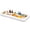 White, variant on Inflatable Ice Serving Buffet Bar with Drain Plug - Salad Food Drinks Tray for Party Picnic Camping (Pack of 3)