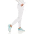 thumbnail image 4 of MediChic Women's Seven Pocket Cargo Scrub Pants Joggers with 4-Way Stretch Scrubs, Easy Care for Women, 4 of 5