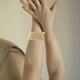 thumbnail image 2 of Juego de 7 pulseras de cuentas elásticas apilables multicapa, gruesas y con bolas de cuentas elásticas, joyería, 2 of 7