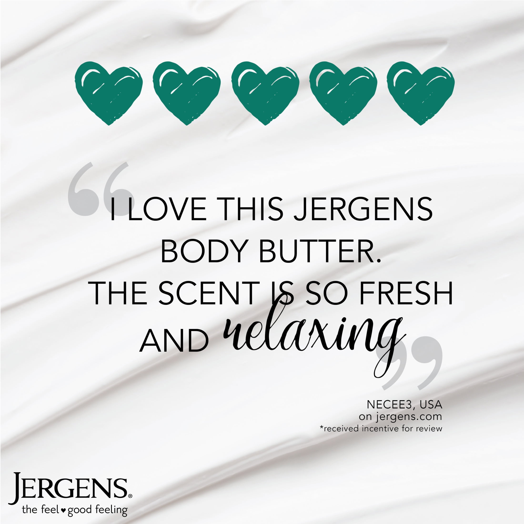 Jergens Hand and Body Lotion, Revitalizing Eucalyptus Mint Body Butter, 7 Oz