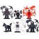 thumbnail image 1 of Set de 6 Figuras de Superhéroes de Bloques de Construcción, Mini Figuras Coleccionables de Plástico ABS de 4.5cm, Juguete de Regalo para Niños y Niñas, 1 of 7