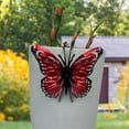 thumbnail image 4 of NSESSHome Butterfly Metal Wall Art Decor, Wall Sculpture Decoration Hanging for Home Living Room Bedroom Garden Porch Patio Balcony Ornament for Indoor Outdoor, 4 of 5