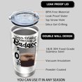 thumbnail image 5 of Hair Stylist Gifts Tumbler 20oz With Lid and Straw, Vacuum Insulated Coffee Cup for Hairdresser Graduation Gifts, 5 of 7