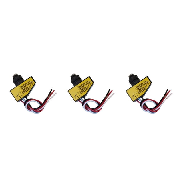 Naiovety DC 12V 24V 36V 48V Dusk To Dawn Interruptor de luz de fotocélula Auto ON OFF Sensor de luz Interruptor de control Photoswitch 8-50V Type1 NO1 Naiovety CBP545346