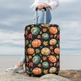 thumbnail image 7 of Hirioo Daisy maple leaf for Elasticity Suitcase Cover (No luggage Included) Durable Luggage Protector Fits 18-32 Inch Luggage-X-Large, 7 of 7