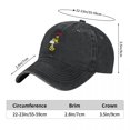 thumbnail image 4 of Gorra de béisbol de Peanuts, Charlie Brown y Snoopy, gorra de camionero retro Kpop Rock Y2K, gorra de papá para parejas, gorra con visera a la moda para mujer, 4 of 5
