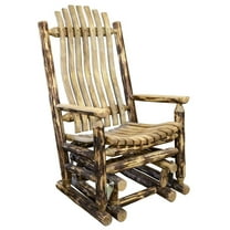 Glacier Country Collection Glider Rocker, Exterior Finish