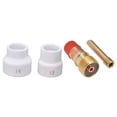 thumbnail image 4 of Kit de Antorcha de Soldadoura, Lente de Gas Tig Plasticidad Buena Resistencia 4pcs para WP 17 18 26 PARCO DE ARGÓN, 4 of 7