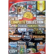 Complete Franchise Collection: Hunting Unlimited, 18 Wheels Of Steel, Prison Tycoon - 20 Games