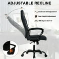 thumbnail image 3 of CL.HPAHKL PC Gaming Chair, Ergonomic Computer Chair PU Leather Gamer Chair with Headrest and Lumbar Support, Height Adjustable Video Game Chair Gaming Chair for Adults Teen, Camo, 3 of 7