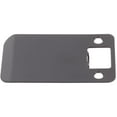 thumbnail image 2 of Round Corner Extended Lip Strike Plate, 2-1/4" x 3", (3-1/2" Overall Length), Matte Black by Stone Harbor Hardware, 2 of 4