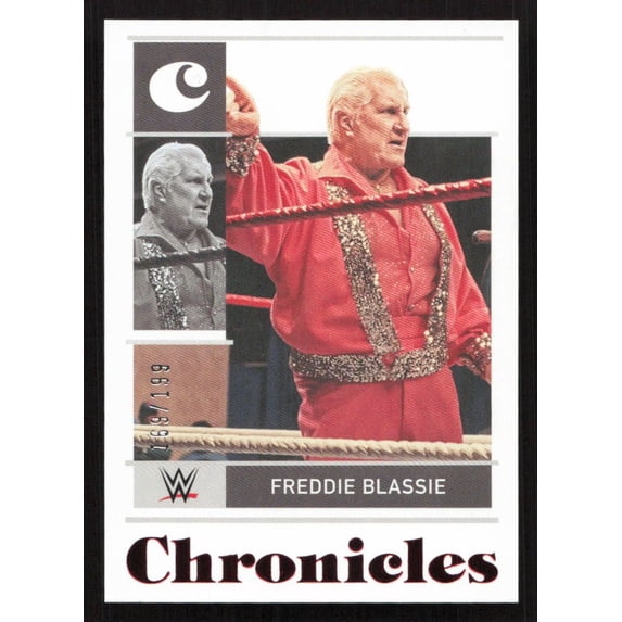 2022 Panini Chronicles WWE Freddie Blassie Red #/199 #80 Trading Card ...