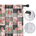 thumbnail image 4 of Pioneer Flower Floral Print Pattern Teens Curtains,Teens Insulated Curtains Set Of 2,Bedroom Essentials,Toddler Room Decor 42"x84", 4 of 5