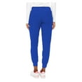 thumbnail image 3 of MED COUTURE Women's Stretchy Energy Smocked Waist Jogger Pants, Color: Royal, Size: XL Regular (8739-ROYL-XL), 3 of 5