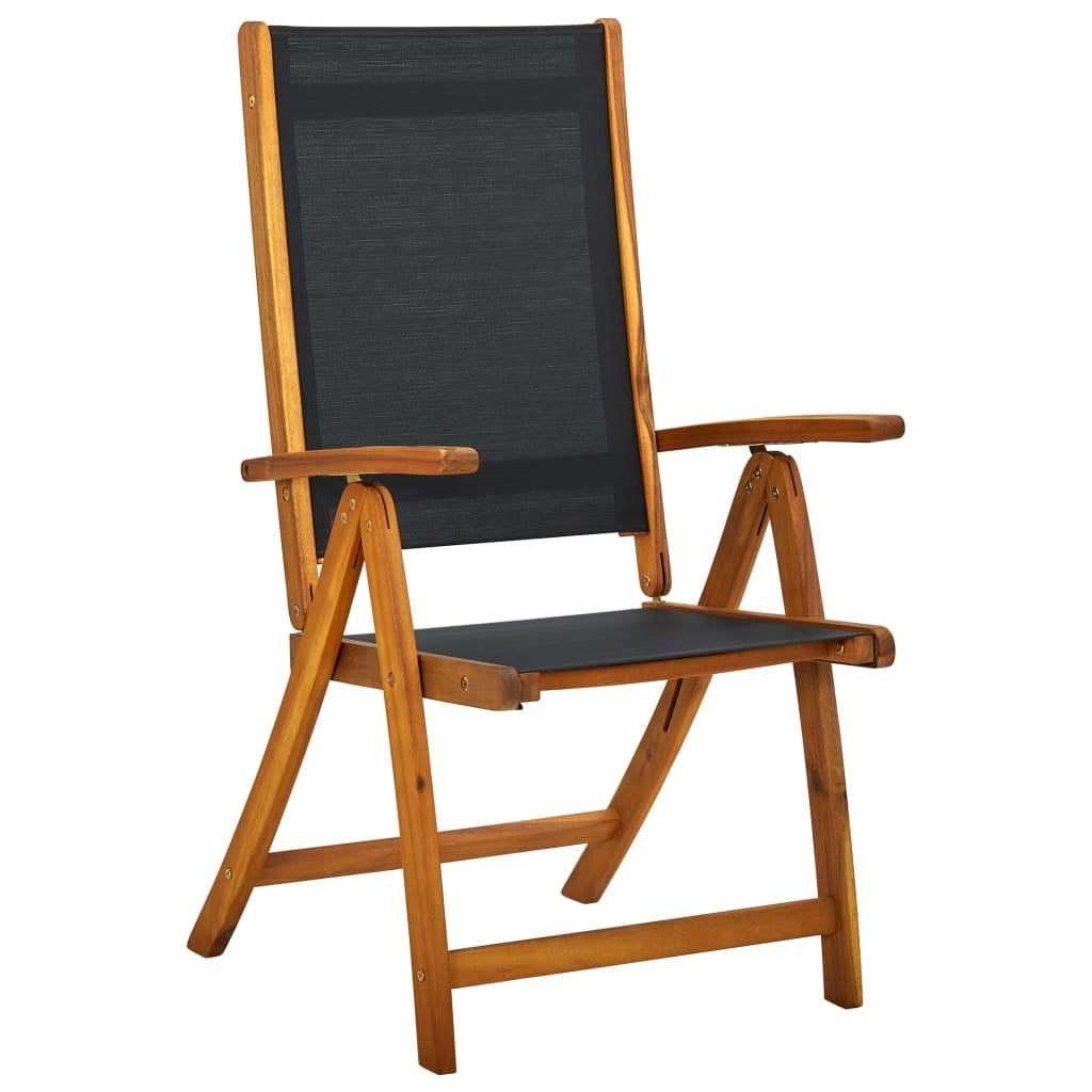 Lowestbest Folding Garden Chairs, 22" 2 Pcs Solid Acacia Wood Chair for Garden, Patio Lowestbest Folding Garden Chairs, 22" 2 Pcs Solid Acacia Wood Chair for Garden, Patio