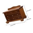 thumbnail image 4 of IFANLANDOR Mini Furniture Bedroom Set Wood Storage Decorative Micro Scene Decor 1Set, 4 of 5