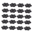 thumbnail image 3 of FUEENIRVA 20 Pcs Pinces de Drapeau de Jardin en Plastique Noir Durables et Résistantes aux Intempéries pour Usage Extérieur, 3 of 6