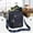 green black dark blue brown, variant on lulshou Sling Bag Six Layer Zipper Single Shoulder Messenger Bag Business Bag Wallet