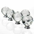 thumbnail image 3 of Crystal Glass Door Knobs Diamond Drawer Knobs Cabinet Draw Pull Handle, 3 of 5