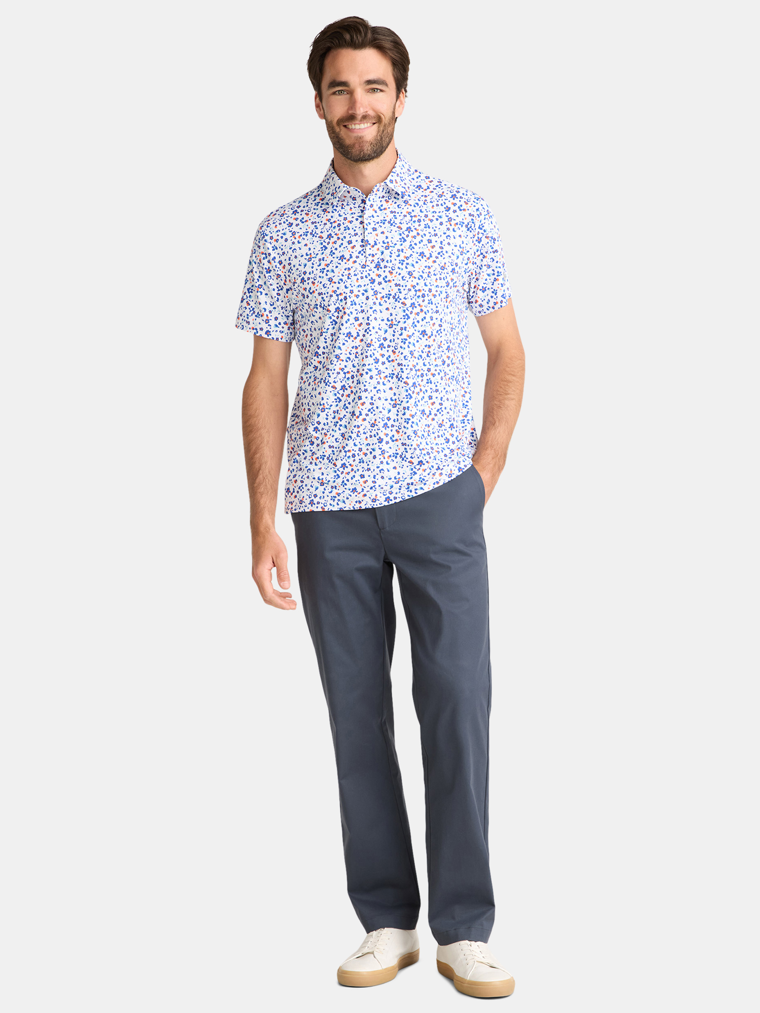 Birdie Bound Men's Novelty Print Golf Polo Shirt photo 5