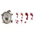 thumbnail image 3 of 1 Set Halloween Toilet Sticker Creepy Scary Waterproof Vivid Rat Decal, 3 of 6