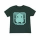 thumbnail image 1 of Pokemon - Camiseta de Bulbasaur Recreativos para Niños/Niñas (Verde Oscuro), 1 of 2