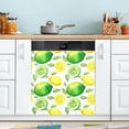 thumbnail image 5 of Coolnut Lime Lemon Dishwasher Magnet Cover 23"Wx26"H , Farmhouse Kitchen Dishwasher Cover Magnetic Appliance Covers Door Stickers for Kitchen Home Cabinet Decals, 5 of 6