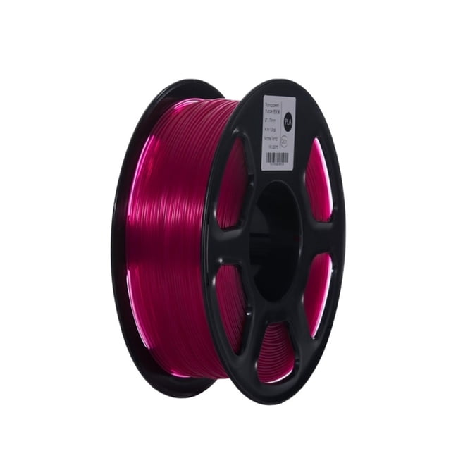 Transparent Clear PLA Plastic For 3D Printer 1.75mm 1KG Spool, PLA Filament 3D Printing Material, PLA Transparent Series ,Smoother Printing Experience