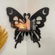 thumbnail image 4 of Estante de exhibición de mariposas, estantes flotantes de madera, estante de esquina de pared, estantería de esquina elegante, estante de esquina de mariposas, 4 of 6