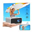 thumbnail image 4 of Miniproyector WiFi Yuxing Proyector LED 320X240 Cine en casa portátil Soporte de pantalla negro, 4 of 5