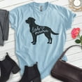 thumbnail image 2 of Lab Mama T-shirt, Unisex Women's Shirt, Labrador Retriever, Lab Owner, Best Dog Mama Gift, Heather Light Blue, Small, 2 of 6
