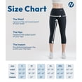 thumbnail image 6 of Nirlon 3/4 Capri Leggings For Women - High Waisted Women's Leggings Activewear, 6 of 6
