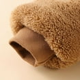 thumbnail image 5 of Luxalzxs Newborn Baby Boys Girls Jumpsuit Winter Bear Ears Hooded Comfy Romper Onesie Infant Footed Fleece Romper Kawaii Overcoat, 5 of 5