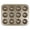 Champagne Gold, variant on XIPYYKM 1 Pack Nonstick Madeleine Pan, 12-Cup Commercial Carbon Steel Madeleine Cookies Trays for Oven Baking, Warp Resistant Bakeware Round Shell Shape Cake Pans