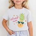 thumbnail image 2 of HNMKIU T-Shirt à Manches Courtes Imprimé Mignon pour Filles - Adorable Haut à Col Rond pour Usage Quotidien et Activités, 2 of 4