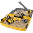 thumbnail image 2 of Kinetic Sand, Construction Site Folding Sandbox Playset with Vehicle and 2lbs, for Kids Aged 3 and up, 2 of 5